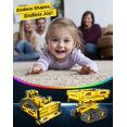thumbnail image 3 of okk Jouets de Robot STEM pour Enfants 8-12, Trousse de Construction de Robot 5 en 1 avec Application et Télécommande, Trousse de Bricolage d'Ingénierie Éducative de Codage et de Robotique, Construction Programmable, 3 of 7