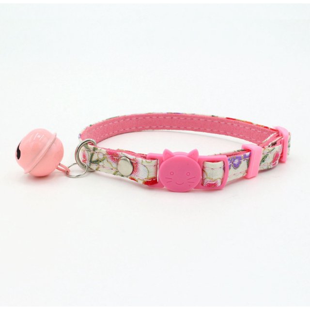 DAMAIE Cat Collars Breakaway with Bell - Outdoor Safety Collar for Cats Kittens