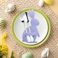thumbnail image 1 of Birdeem Easter Bunny Cutlery Set 4 Easter Bunny Cutlery Set Happy Easter Decoration, 1 of 5
