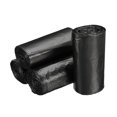 thumbnail image 1 of Unique Bargains Small Trash Bags 0.5 Gallon Garbage Bags Black, 4 Rolls / 120 Counts, 1 of 5