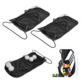 thumbnail image 1 of 2Pcs  Ball Bag,Nylon Mesh  Ball Pouch Large Capacity Can Hold 36 Balls Carrying Holder With Rope, 1 of 8