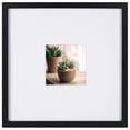thumbnail image 1 of DesignOvation Gallery 13" x 13" Matted to 5" x 5" Black Picture Frame, 1 of 7