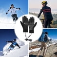 thumbnail image 3 of EGNMCR USB Heated Gloves Motorcycle Riding Gloves Lightweight Winter Gloves Motorcycle Riding Gloves Touchscreen Winter Windproof Warm Gloves For Outdoor Hand protection equip, 3 of 9
