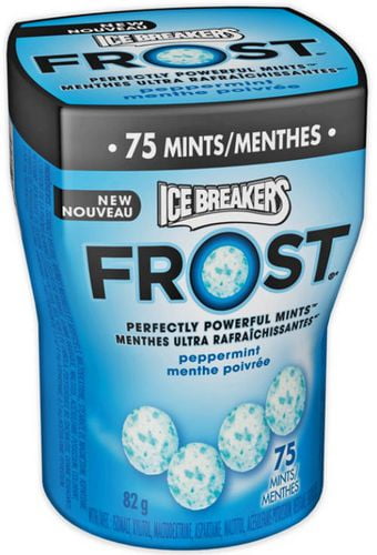 ICE BREAKERS FROST Peppermint Mints Bottles