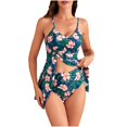 thumbnail image 2 of LSLJS Jupe Fendue Aguichant pour Femmes, Cache-Maillot Boxeur, Tankini Maillots de Bain, 2 of 7