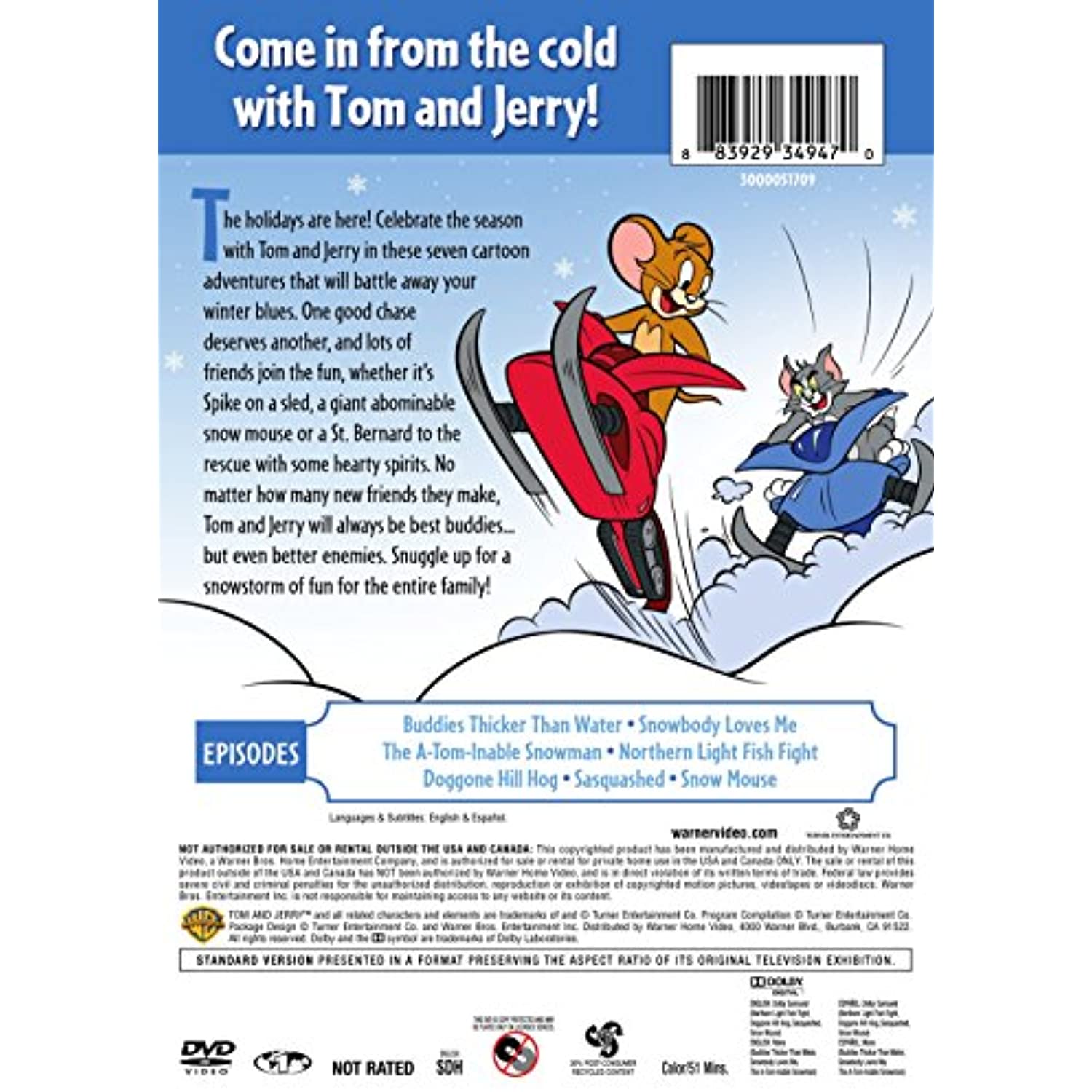 La folie hivernale de Tom et Jerry