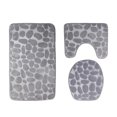thumbnail image 2 of LSLJS Bathroom Rugs Sets 3 Piece Bathroom Carpet, Super Soft Non Slip Bathtub Carpet and Absorbent Bath Mat, Bathroom Carpet, Plush Bath Mat for Bathroom, 2 of 8