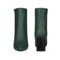thumbnail image 5 of Unique Bargains Women's Pointed Toe Zipper Block Heels Ankle Boots, 5 of 5