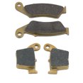 thumbnail image 1 of Motorcycle Front Rear Brake Pads For Honda CR250R CRF250R 2004-2018 CRF250X 2004-2017 CRF450R 2002-2018 CRF450X 2005-2018, 1 of 4