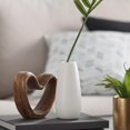 thumbnail image 2 of Bouclair Brown Decorative Mango Wood Heart, 2 of 5