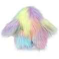 thumbnail image 2 of Multipet Plush Rainbow Yeti Dog Toy, 2 of 9