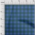 thumbnail image 1 of oneOone Cotton Poplin Fabric Tartan Check Printed Fabric 1 Yard 42 Inch Wide, 1 of 4