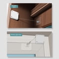 thumbnail image 4 of Household Punch-Free Rope Door Closer Sliding Door Bedroom Door Automatic Return Automatic Silent Door Closer, 4 of 4