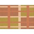 thumbnail image 1 of Ahgly Company Tapis Rectangulaire Orange Lavable en Machine, 2 Pieds x 3 Pieds, 1 of 7