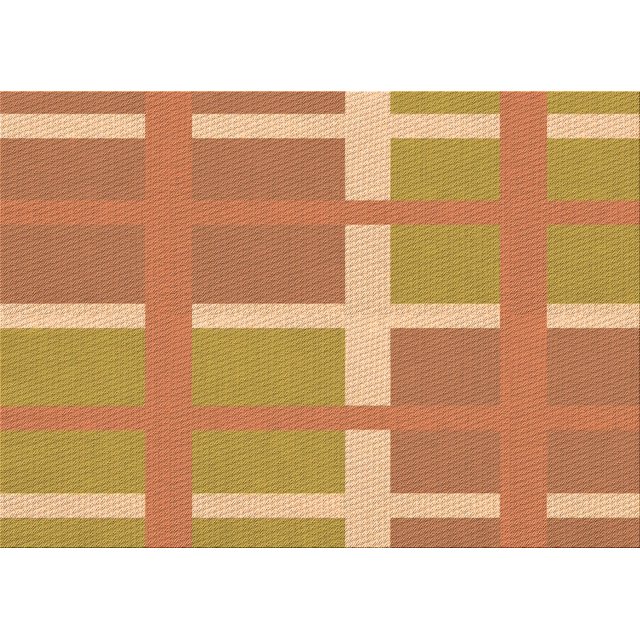 Ahgly Company Tapis Rectangulaire Orange Lavable en Machine, 2 Pieds x 3 Pieds