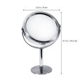 thumbnail image 3 of Shisuyan Miroir de Maquillage Grossissant Double Face pour Table, Miroir de Bureau Rond Rotatif, 3 of 9