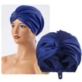 thumbnail image 4 of 1PC Adjustable Silk Hair Bonnet - Double Layer, Satin, for Curly/Straight Hair, Sleeping/Styling, 4 of 5