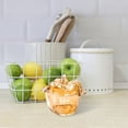 thumbnail image 4 of Glass Storage Jar Candy Jar Rectangle Food Storage Containers with Lids Spaghetti Container Storage Glass Containers with Lids for Food Insulated Containers for Hot Food Food Storage Glass Food, 4 of 4