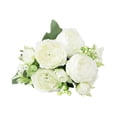 thumbnail image 2 of LSLJS Beautiful Artificial Silk Fake Flowers Wedding Valentines Bouquet Bridal Decor, Valentine's Day Decorations, 2 of 6