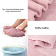 thumbnail image 4 of Unique Bargains Cotton Bath Towels Absorbent Waffle Weave 4Pcs 27'x54', 4 of 8
