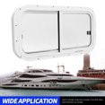 thumbnail image 3 of RV Window  800x400mm  Window  RV Emergency Window RV Sliding  Marine Window  Rounded Slide Bidirectional Moving Sealed Waterproof High Light Transmission For Ships, 3 of 8