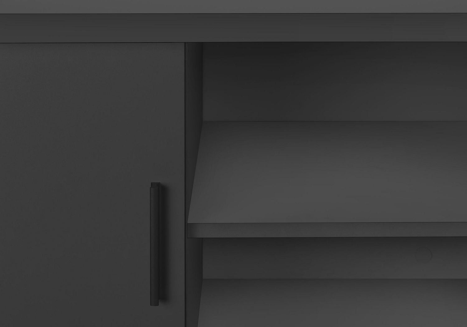Monarch Specialties Office Hutch, 72"l, Work, Storage Doors, Home Office, Commercial Grade, White Laminate, Silver Metal, Contemporary