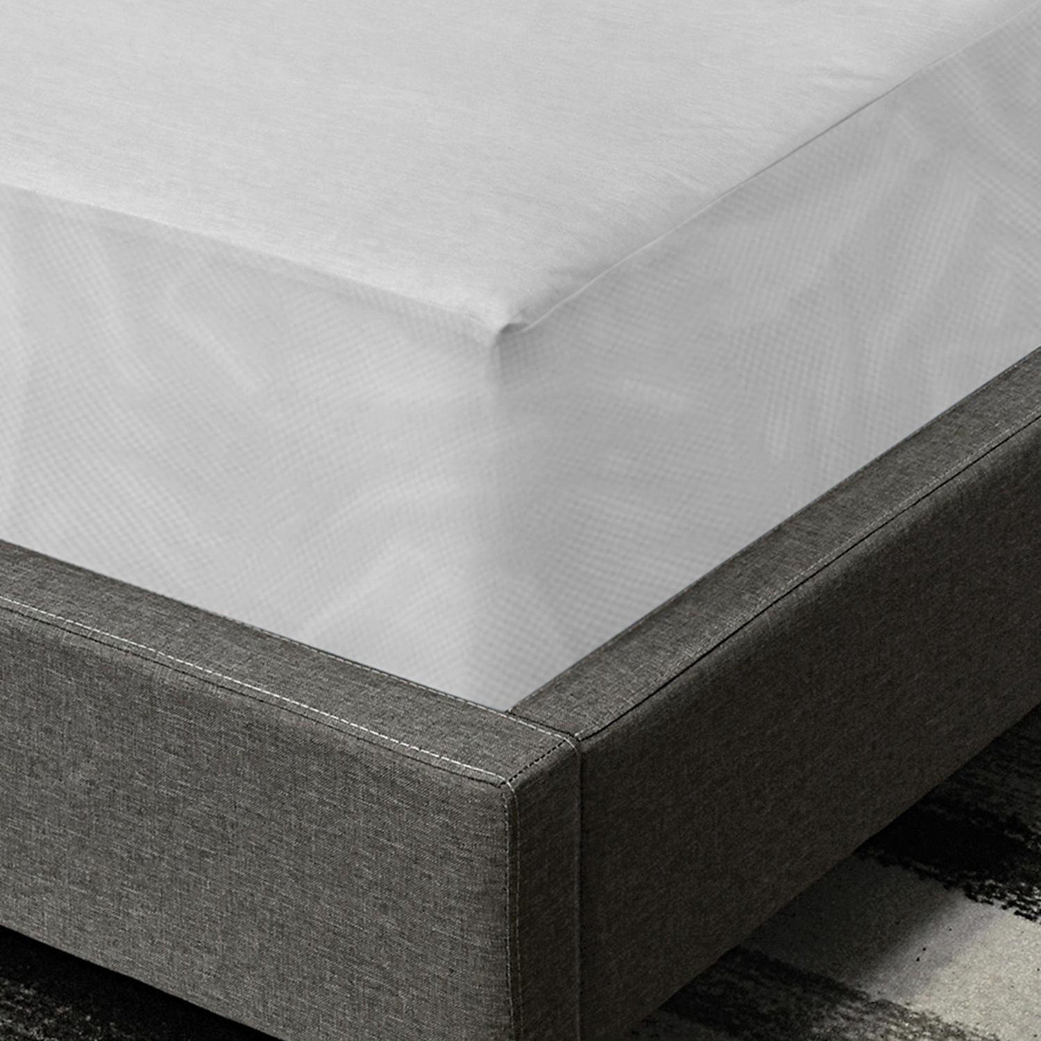 Sealy Protège-matelas CoolTemp™, King – Ajusté, imperméable, dessus en tricot doux