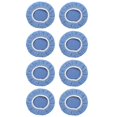 thumbnail image 1 of 8Pack Car Polisher Pad Bonnet (5 To 6 Inches) Soft Microfiber Polishing Bonnet Buffing Pad Cover, 1 of 8