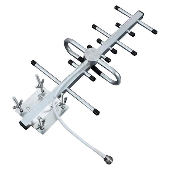 Antenne TV Numérique HDTV Antenne Amplifiée 4K Antenne TV Extérieure Portée de 300 Miles VHF/UHF Clair