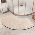 thumbnail image 4 of EGNMCR Rugs for Living Room, Area Rug 1pc Memory Foam Bath Rug Embossed Bathroom Mat Water Absorbent And Washable Bath Rugs Non-Slip Thick Soft And Comfortable Carpet For Show catch mud, 4 of 6