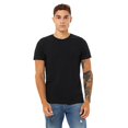 thumbnail image 1 of Bella Canvas Mens CVC Jersey Tee, XL, Solid Black Blend, 1 of 3