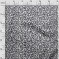 thumbnail image 2 of oneOone Cotton Silk Fabric Leaves & Floral Block Print Fabric By Yard 42 Inch Wide, 2 of 4
