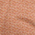 thumbnail image 1 of oneOone Silk Tabby Peach Fabric Print Sewing Craft Projects Fabric Prints By Yard 42 Inch Wide, 1 of 4
