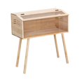 thumbnail image 4 of Almencla Chick Brooder Box Small Animal Wooden Enclosure House for Birds Quails Ducks 60 cmx30 cmx30 cm, 4 of 8