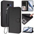 thumbnail image 3 of GANGXUN Wallet Case for Samsung Galaxy A5 2017 – Magnetic Closure, RFID Blocking, Wrist Strap, Wireless Charging Compatible, 3 of 6