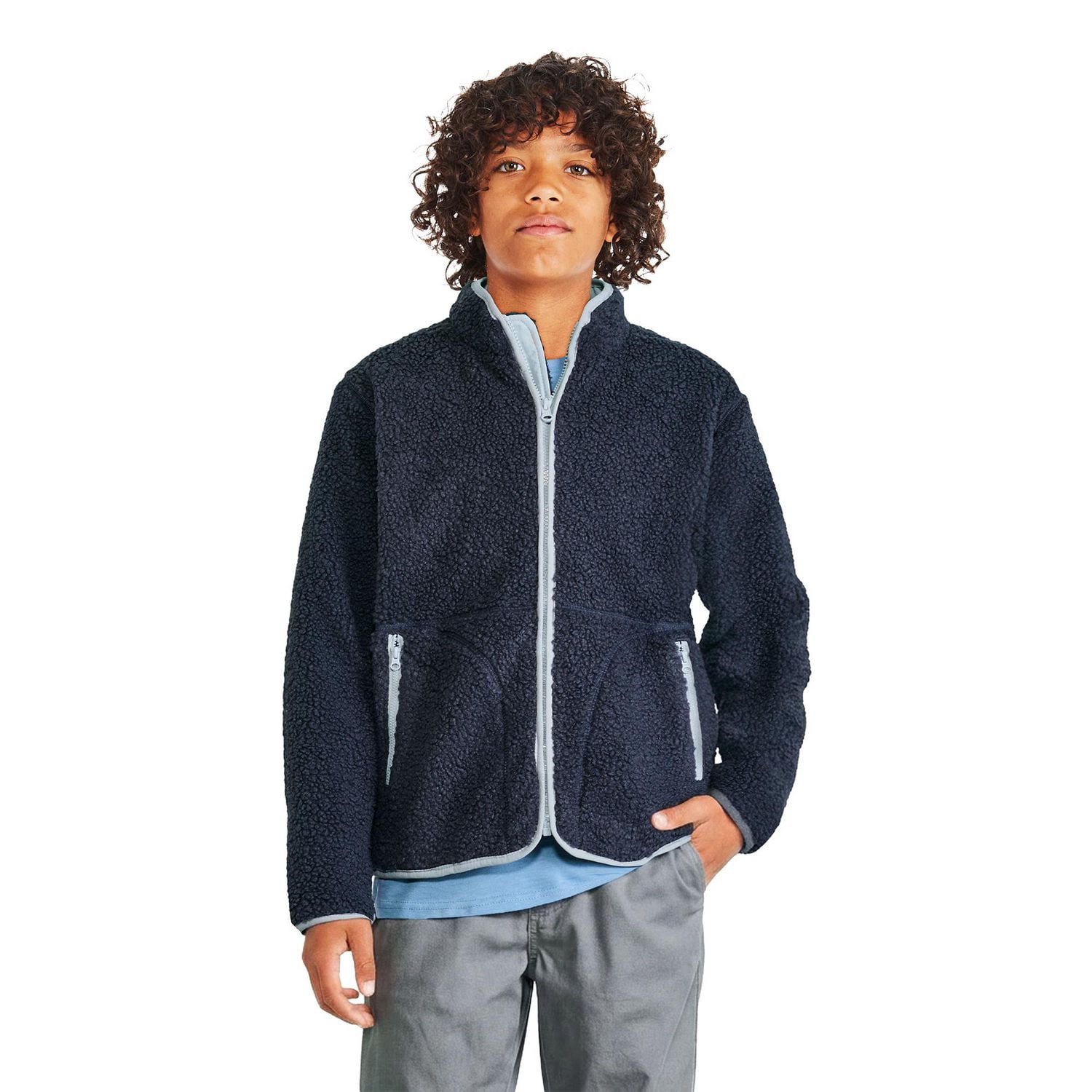 GEORGE PL BOYS SHERPA JACKET