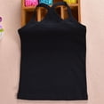 thumbnail image 4 of Tranfacy Fall Vest Girls Tank Tops for Kids 1-13 Years Solid Color Soft Sleeveless Camisole Fashion Basic Tops for Layer, 4 of 6