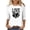 AA-White, variant on QATAINLAV Womens 3/4 Length Sleeve Shirts Fashion Heart Print Crewneck Pullover Tops Casual Going Out Shirt Game Day Outfits 90% off Clearance Sale Green XXXXXL