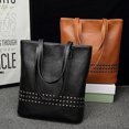 thumbnail image 3 of Lady Tote Bag Fashion Creative Rivet All-match Shoulder Handbag Shoulder Tote, 3 of 5