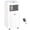 Blanc, variante sur HOMCOM Climatiseur 8000 BTU, Unité de Climatisation Silencieuse avec Télécommande, Noir