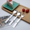 thumbnail image 1 of ruzhgo Stainless Steel Camping Cutlery Portable Washable Smooth Foldable Outdoor Flatware Tableware with Storage Case 1.2mm Spork Blue, 1 of 8