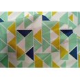 thumbnail image 4 of oneOone Cotton Silk Fabric Parallelogram & Triangle Geometric Print Fabric BTY 42 Inch Wide, 4 of 4