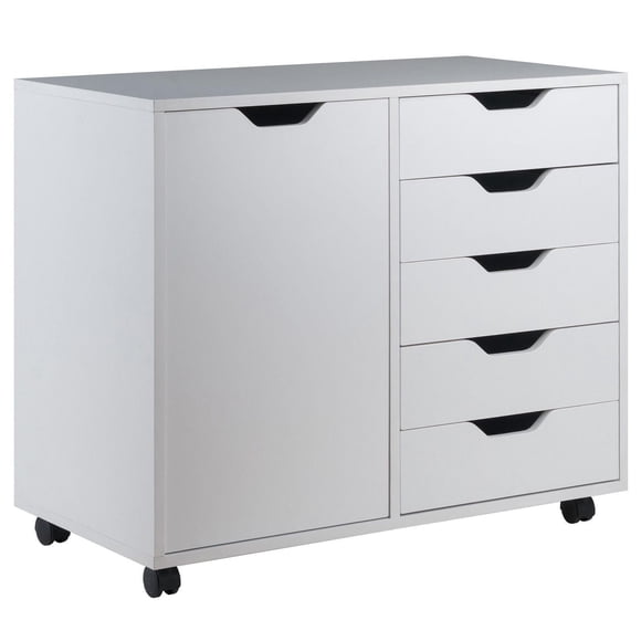 Winsome Halifax Cabinet White Finish