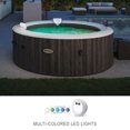 thumbnail image 2 of Intex PureSpa Batterie Lumière LED Multicolore pour Spa Bain à Remous (8 Pack), 2 of 11