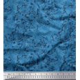 thumbnail image 1 of Soimoi Georgette Viscose Fabric Stone Texture Fabric Prints By Yard 42 Inch Wide, 1 of 3