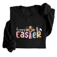 thumbnail image 1 of EGNMCR Easter T-Shirt Imprimé T-Shirts Graphiques pour Femmes T-Shirts pour Femmes T-Shirt à Col Rond pour Femmes Haut à Manches Longues Imprimé Easter Chandails T-Shirt pour Femmes, 1 of 5