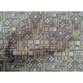 thumbnail image 4 of oneOone Cotton Poplin Fabric Stripe & Square Geometric Â Printed Craft Fabric BTY 42 Inch Wide, 4 of 4