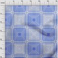 thumbnail image 3 of oneOone Cotton Poplin Blue Fabric Geometric Sewing Craft Projects Fabric Prints By Yard 42 Inch Wide, 3 of 4