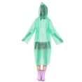 thumbnail image 2 of Liyamei Spring Summer And Autumn Boys' And Girls' Plain Color Buttoned Thick Poncho Raincoats Rain Ponchos, 2 of 5
