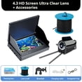 thumbnail image 1 of Underwater Fishing Camera,Fish Finder Underwater Visual HD Camera with Temperature Sensing and Night Vision Probe for Fishing Gift,Night Vision Camera, 1 of 1